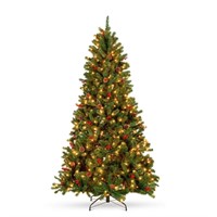 E4590  Best Choice Products 6ft Pre-Lit Holiday Tr