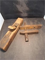 Wood Block Shaver And Screw Vise