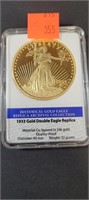 Replica 1933 Gold Double Eagle CU Layered -