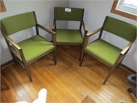 3-Green Chairs