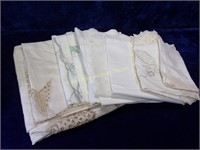 Assortment of Fancy Table Covers