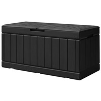 E4627  Vineego Deck Box 82 Gallon, Black