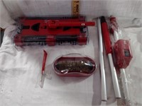 Red Swivel Sweeper w/Accessories