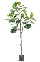 VEVOR Artificial Fiddle Leaf Fig Tree, 5 FT,
