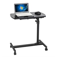 E4683  Ktaxon Laptop Desk Adjustable Rolling Tray