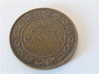 1918 CANADA ONE CENT