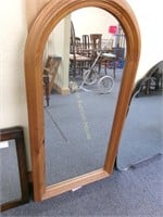 Oak Framed Mirror from a Dresser