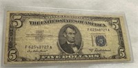 1953 Five Dollar Silver Note