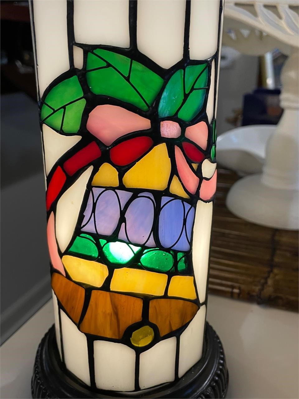 Beautiful floral stained glass Lamp