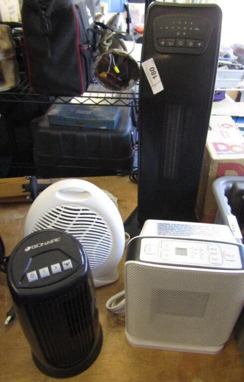 4 Portable Heaters