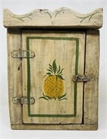 Antique Hp Corner Cabinet - Put Together W Wood