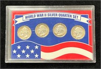 World War II Silver Quarter Set