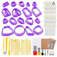 Polymer Clay Cutters Set, 18 Shapes Clay Earring