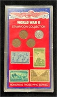 World War II Stamp/Coin Collection