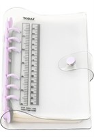 6-Holes Colorful PVC Cover Personal Organizer