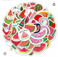 BulbaCraft 100Pcs Watermelon Stickers, Melon