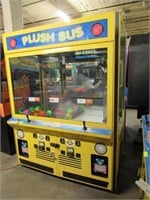 PLUSH BUS BY ICE, 2 PLAYER, WORKS, SEE DESCRIPTION