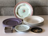 Mis Matched China Plates