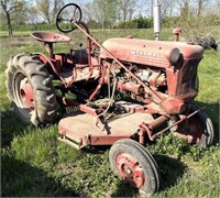 Farmall Tractor with Belly Mower