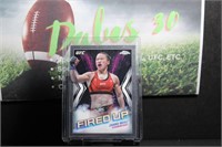 2024 Topps Chrome UFC Fired Up Zhang Weili #FDP5