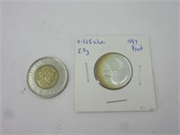 0.25$ Canada 1997 Silver, non circulé