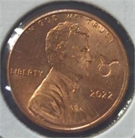 2022 Taurus penny
