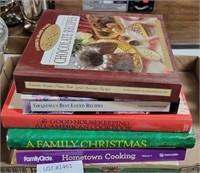 6 ASSORTED COOK BOOKS
