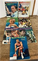 7 Vintage Sports Illustrated magazines