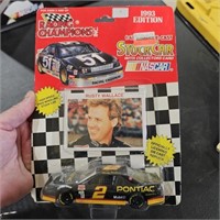 Racing Champions Rusty Wallace Die-Cast Car-Card