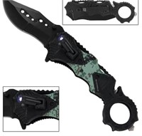 Military & Police Tactical Emergency Knife