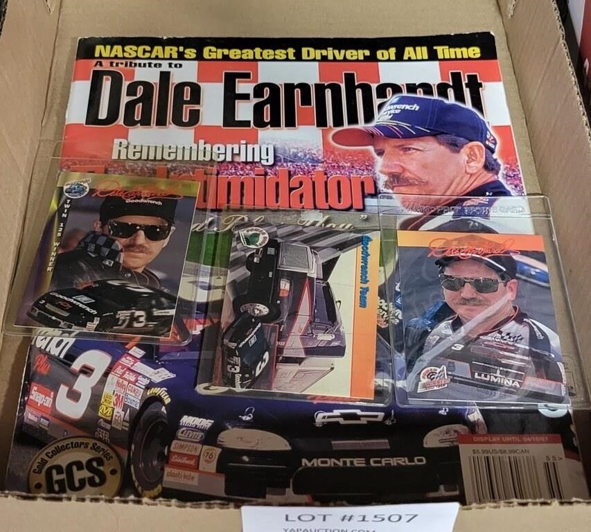 FLAT OF DALE EARNHARDT COLLECTIBLES