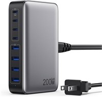 USB C Charger Block 200W, [2024 Upgraded] GaN III
