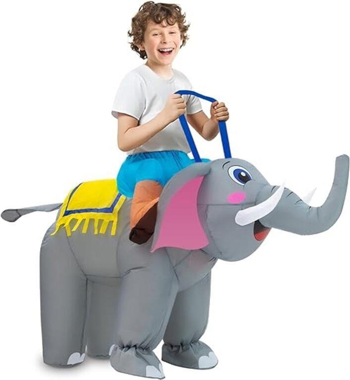 anroog Inflatable Costume Kids Elephant Costume Ha