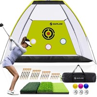 WFF4738  SAPLIZE Golf Practice Net, 10 x 7 ft