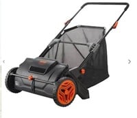 $280-VEVOR Push Lawn Sweeper 21" & 26" Collector R