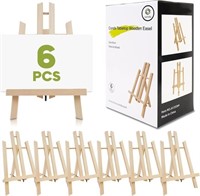 CONDA 6 Pack Tabletop Display Easel, Portable A-Fr
