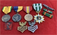 Old Military Pins