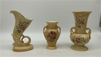 (3) Vintage Spalding Vases
