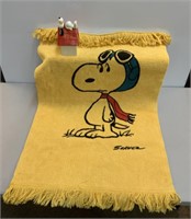 Snoopy Rug & Snoopy Bank