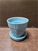 SMALL MCCOY TURQUOISE PLANTER