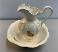 Washstand Bowl and Pitcher