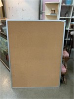 Large alluminum framed Cork Board 36" x 48"