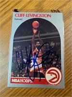 1990 NBA Cliff Levingston Autograph