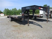 556-24' FLAT BED TRAILER-TITLE