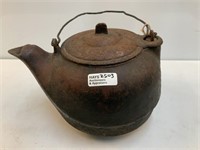 Large Cast Iron Teapot