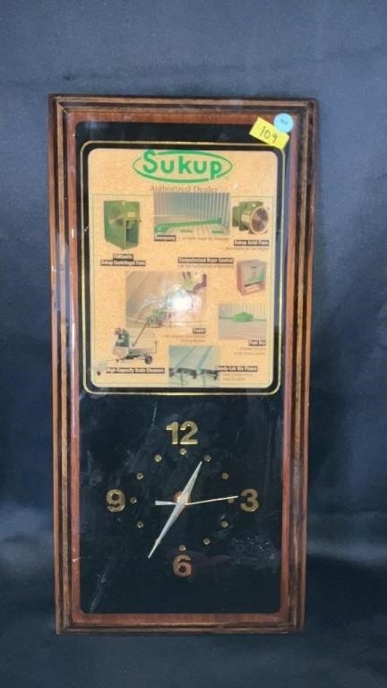Sukup clock, not tested