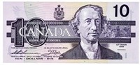 Bank of Canada 1989 $10 GEM UNC
