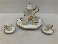 Ceramic decorative miniature Tea Set "Formalities"