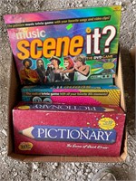 Box of opened games