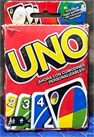Mattel UNO Card Game Spanish